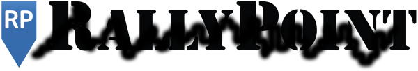 RallyPoint logo marked up