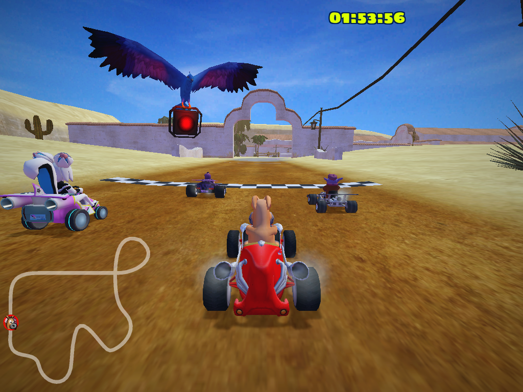 SuperTuxKart Race Start