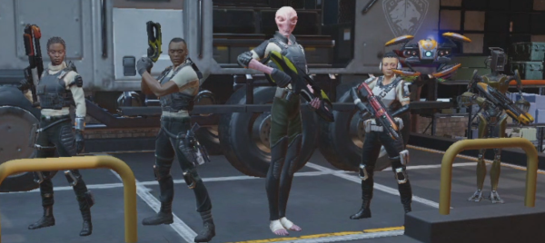 Godmother, Blueblood, Verge, Terminal, and an Android